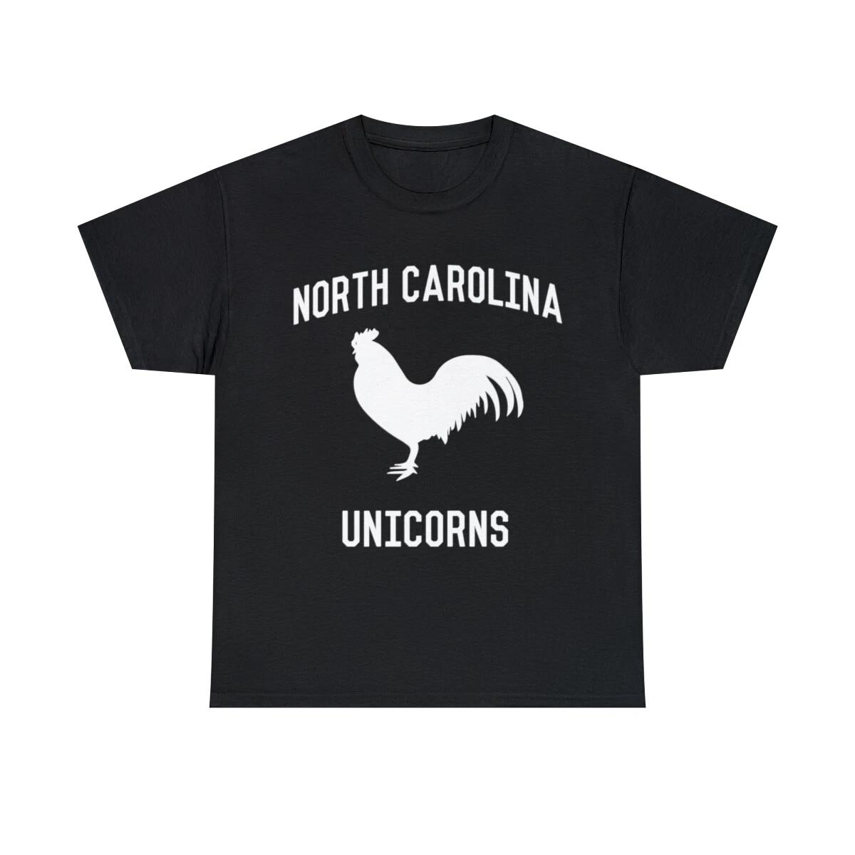 North Carolina Unicorns Graphic Tee Shirt, S-5XL 3XL