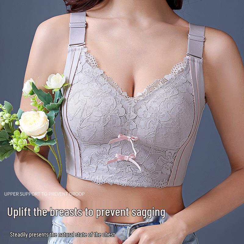 Sujetador Transpirable de Talla Grande con Aros, Ajuste Ajustable, Minimizador de Busto, Cierre de Seis Filas, Soporte Lateral para Evitar Derrames y Caídas