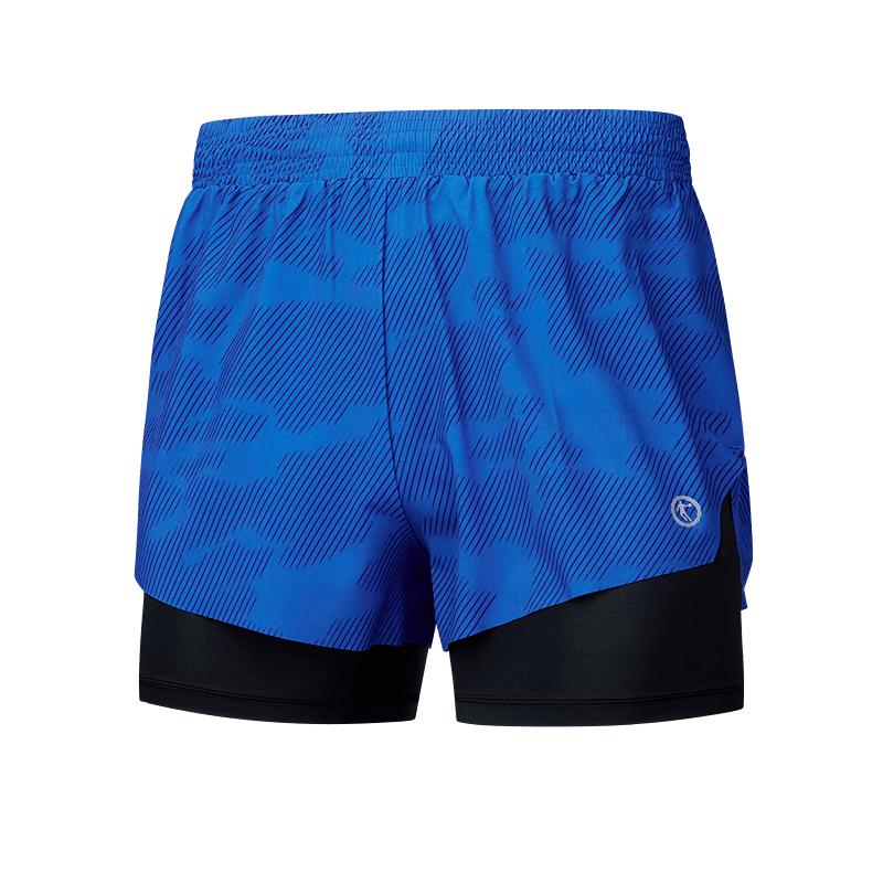 Jordan Men s 2-in-1 Quick-Dry Running Shorts L
