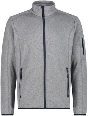Jacket CMP Knit-Tech-Fleece Mesh (30H5887) Man Jacket Glacier/cemento3