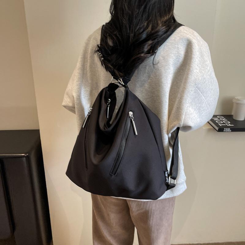 Tote Bag Women's New Large-capacity Backpack Versatile Shoulder Messenger Bag High-end Going Out Backpack