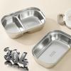 304 Stainless Steel Multi-Layer Lunch Box Portable Insulated Bento Box Student Worker Snack Box Large Capacity Food Storage Box