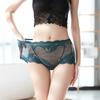 14 Color Women Ultra-thin Lace Panties Mid Waist Breathable Sexy Lingerie Europe Plus Size Briefs Abdomen Hip Lift Knickers