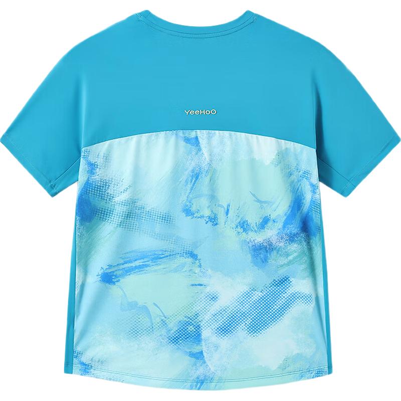 

YEEHOO Kids Unisex Quick-Dry Sun-Protective Short Sleeve T-Shirt 170