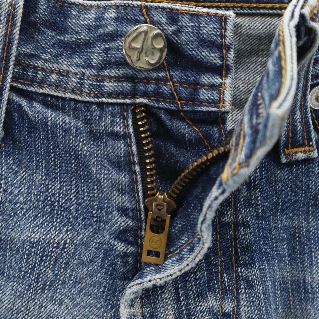 AG Made in USA Straight denim pants W29 Wash blue jeans Men's Used