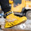 Fashion Safety Shoes Men Steel Toe Work Shoes Puncture Proof Sneaker Man Industrial Work Safety Boots Breathable Protective Boot
