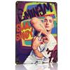 Eminem Slim Shady  Portrait D Texture Printed Poster Custom Vintage Metal Tin Plate Sign for Wall Art Funny Signs Desk Decor