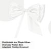 Bows For Christmas Tree Large Party Ornament Big Bow For Christmas Tree For Birthday Wedding Outdoor Photo Backdrop Farmhouse