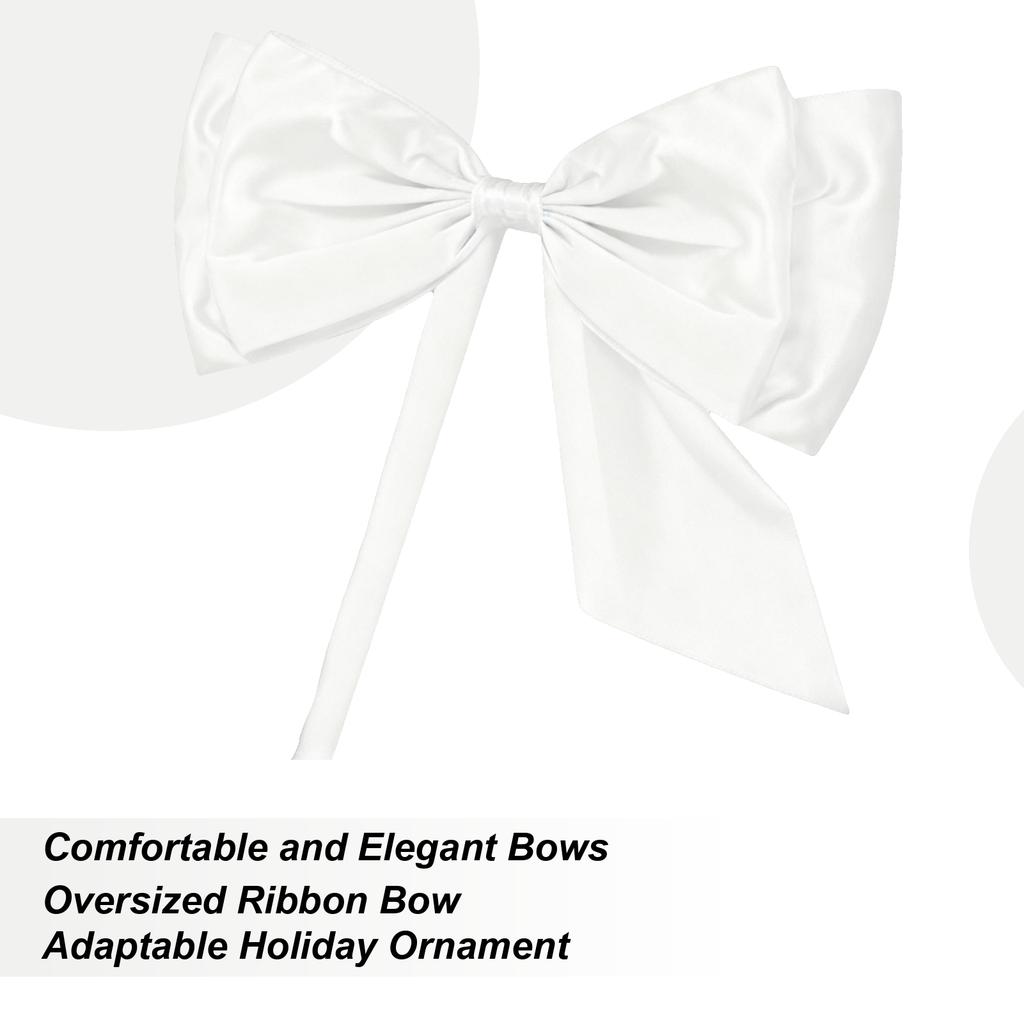Bows For Christmas Tree Large Party Ornament Big Bow For Christmas Tree For Birthday Wedding Outdoor Photo Backdrop Farmhouse