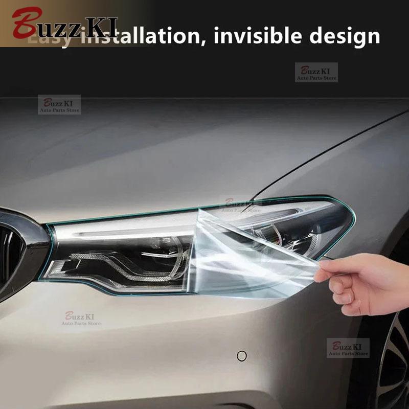 For Subaru WRX 2018 Headlight Film TPU Rearview Mirror Transparent Protective Film Scratch Resistant Sticker