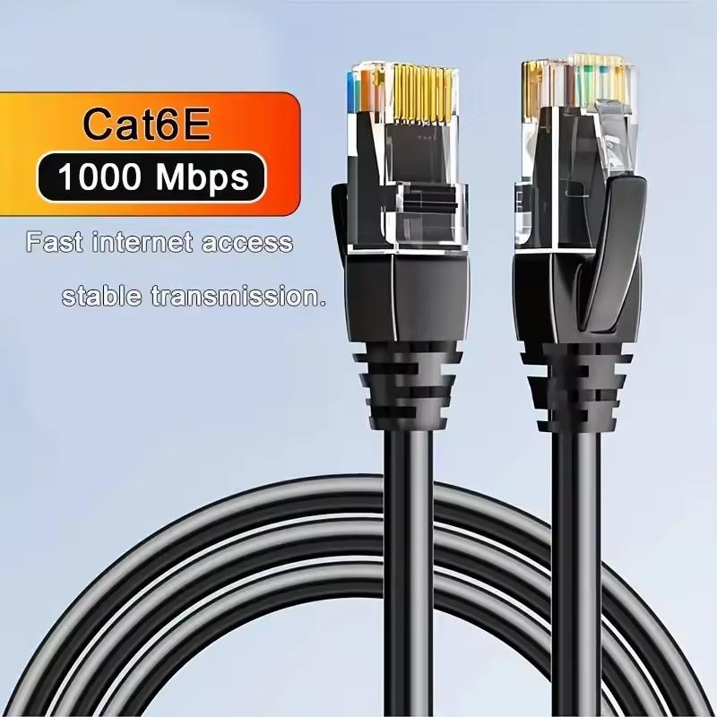 Cablu Ethernet Cat6 Cablu Lan Viteză Mare 1000Mbps RJ45 Cabluri Internet UTP CAT6 Ecranat Cablu LAN de Rețea pentru PC TV PS5 PS4 Xbox
