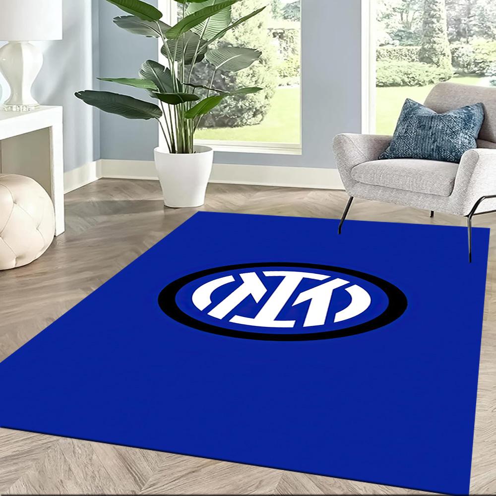 Inter Milan Floor Rug Office Rug Design For Living Rooms Foyer Dormitory Study Room Antislip Carpet Anime Office Decor Best For Christmas