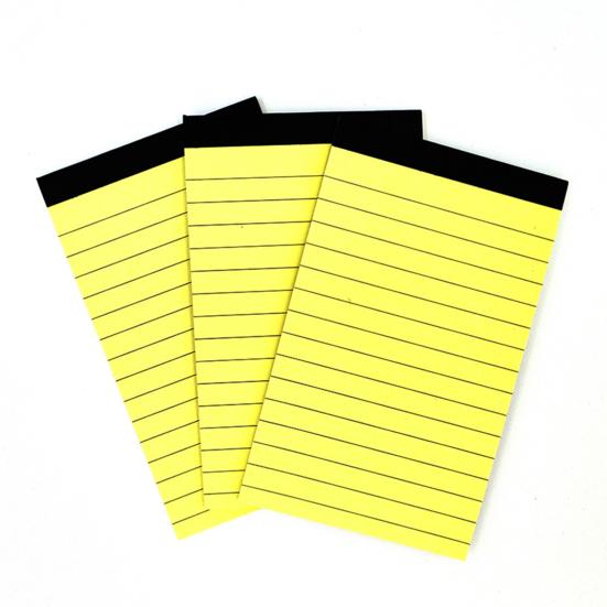 10 Pack Small Note Pads 3x5 Lined Writing Pads with 30 Sheets