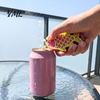Nail Protection Can Opener 3D Printed Fish & Saver, Cute Fish-Shaped Tab Novelty Kitchen Gadget with Keychain, Portable Bottle for Soda Cans,