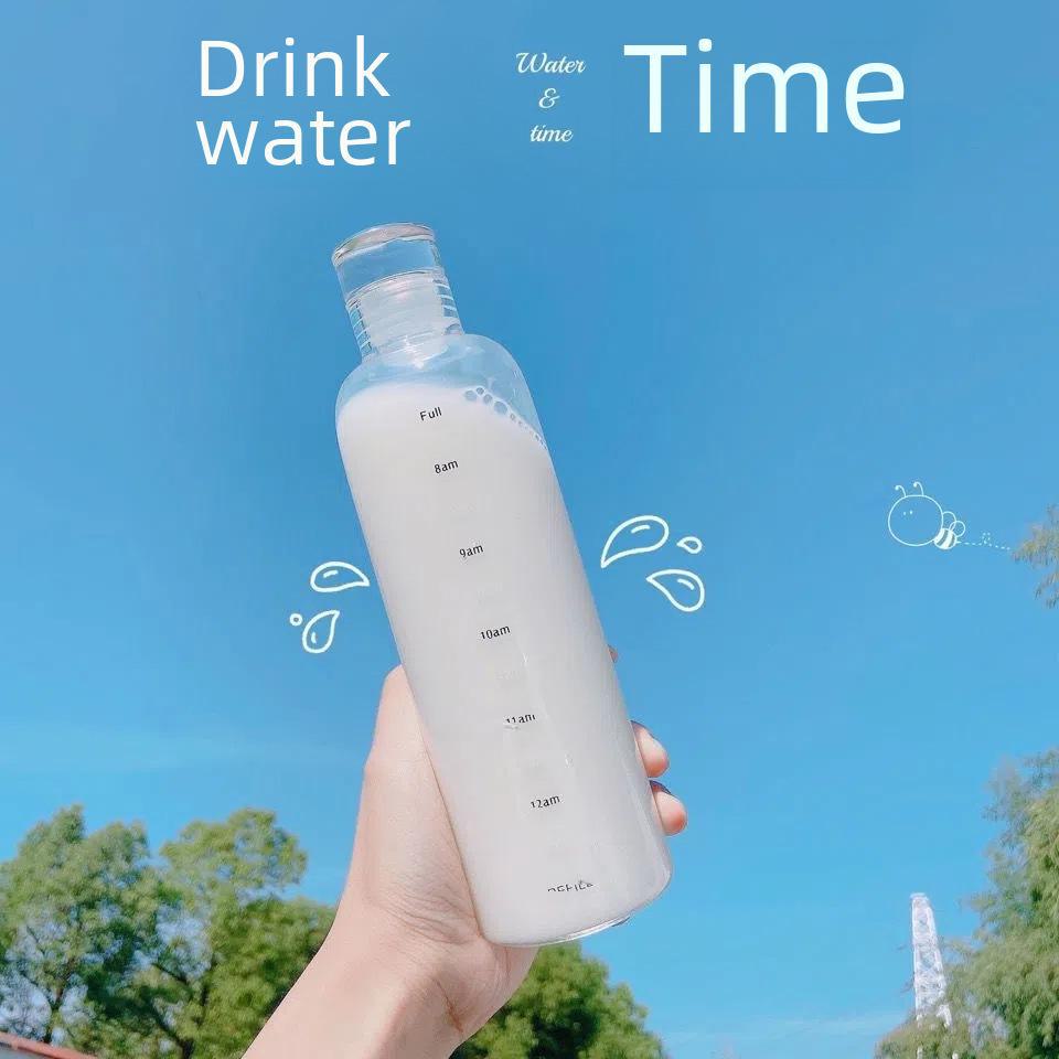 Trendy Leak-Proof Transparent Cup for Men & Women - High-Value, Car-Mountable, Internet Favorite