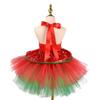 Girl Christmas Dress up Costume with Sequins Dress and Headband Christmas Princess Outfit for Girl Halloween Christmas