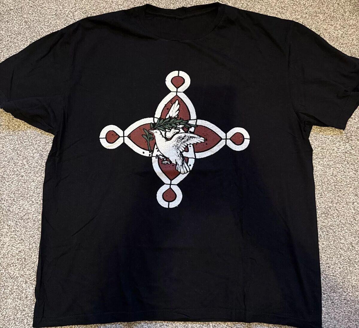 Vtg THE MISSION Band Tour Concert Cotton Black All Size T Shirt UR173 M