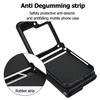Leather Crossbody Wallet Phone Case for Samsung Galaxy Z Flip 5 4 3 Flip5 Flip4 Flip3 5G Blocking Organ Card Slot Lattice Cover