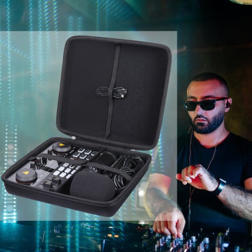 Khanka Storage Case Compatible with MAONO Audio Mixer and Audio Interface (AU-AM200-S1) (Case Only)