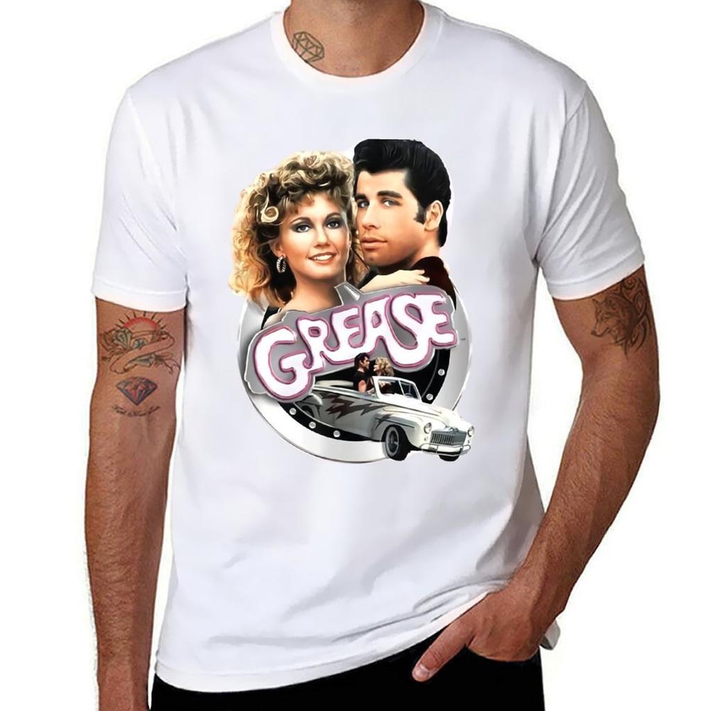 Grease T-shirt Unisex T-shirt Zomer T-shirt