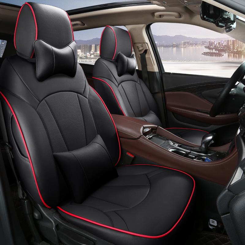 Buick Encore All-Season Leather Car Seat Cover with Original Texture, Full Surround, Custom Fit