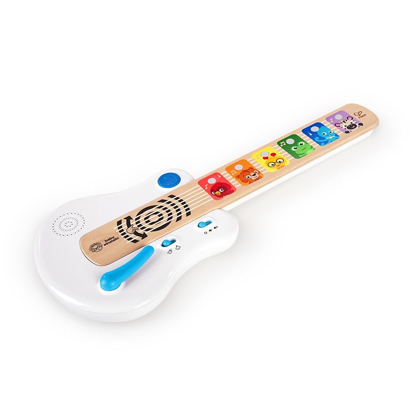 

Baby Einstein Magic Touch Guitar [12 months and up] Rock Music Instrument Wooden Toy 12396