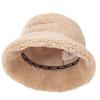 Lem Nplet Faux Fur Bucket Hat Model  Lac026kracc
