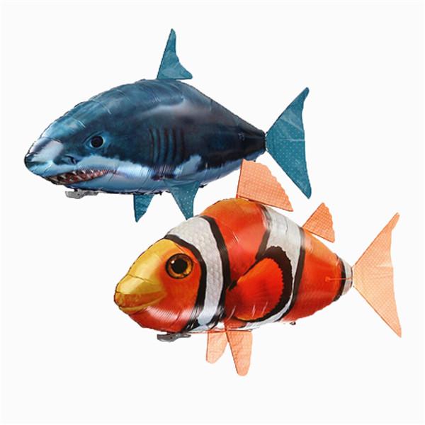Remote Control Flying Shark Fish Rc Radio Air Swimmer Inflatable Blimp Xmas Gift Buy At A Low Prices On Joom E Commerce Platform