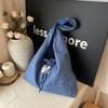 Plaid cloth bag women's large-capacity new summer lazy wind shoulder bag casual class tote bag