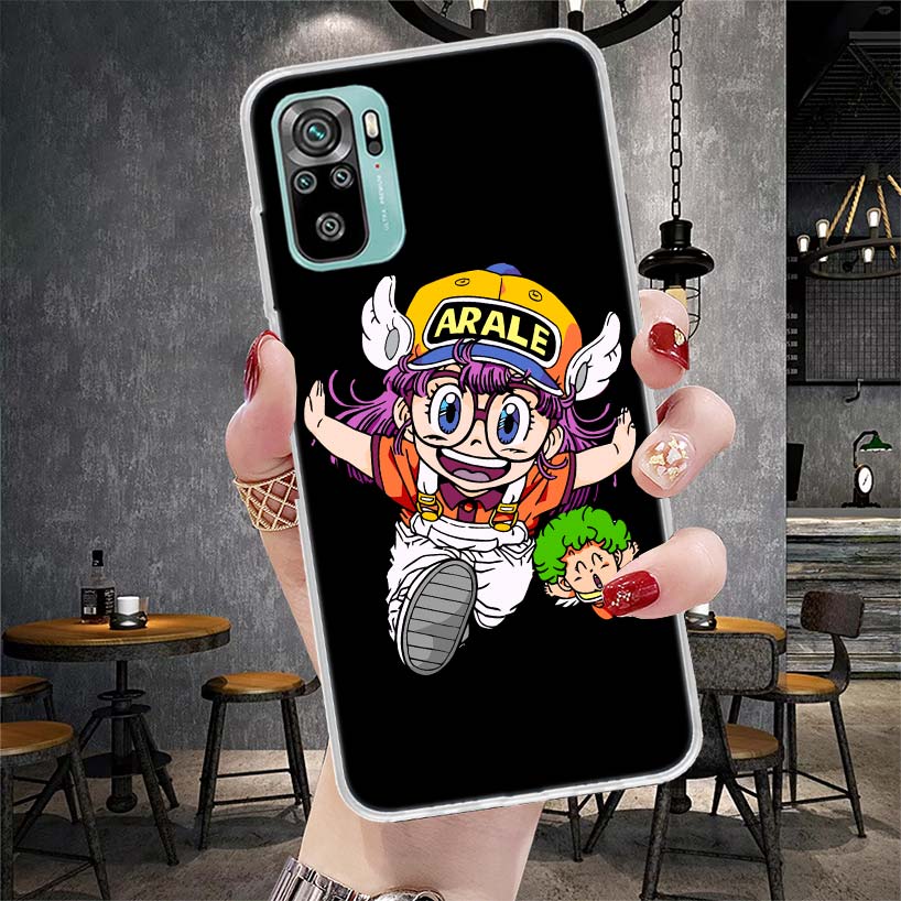 Dr Slump Arale Anime Soft Phone Case For Xiaomi Redmi Note 15 14 14S 13 12 Pro Plus 12S 11 11S 11E 10 10S 11T 5G Fundas Coque Re