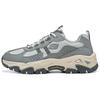 Abrasion Resistant Breathable Height Increasing Low Top Hiking Shoes Men's Light Gray 237420-LTGY