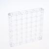 Acrylic Magnetic Seashell Display Box 36 Grids Transparent Compartment Organizer for Collectible Seashell Pin Badge Home Display