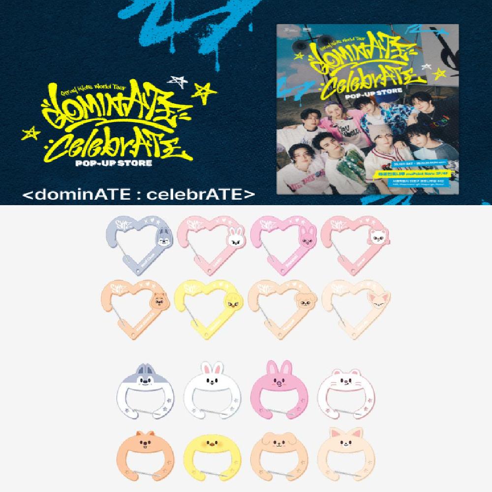 Pre-order Stray Kids World Tour dominATE: celebrATE SKZOO Secret Acrylic Carabiner