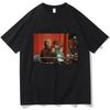 David Lynch Lustige T-Shirts Kurzarm Unisexga T-Shirt Weich 100% Baumwolle T-Shirt Regular Grafik Grafische T-Shirts