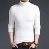 Men S Long Sleeve Knit Turtleneck Slim Fit Korean Style Stretch Base Sweater