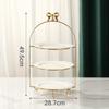 Luxury Multi-tier Ceramic Dessert & Fruit Plate