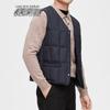 SNOWFLYING Men's Stylish Short V-Neck Duck Down Vest
