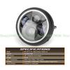652F Motorcycle LED HeadLight Work Spotlamp 6.5'' Offroads Car Boats Truck SUV Driving Fog Lamp Headlamp 12V