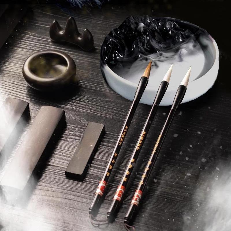 1 Stück Kreative Silikonform für Farbwaschbecken, Kalligrafie-Werkzeugaufbewahrung, runde Schale, Gips-Epoxidharz-Bastelform