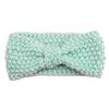Cute Bowknot Style Kids Headwear  Girl Toddler Knitting Bow Headband Hair Band Accessories Winter