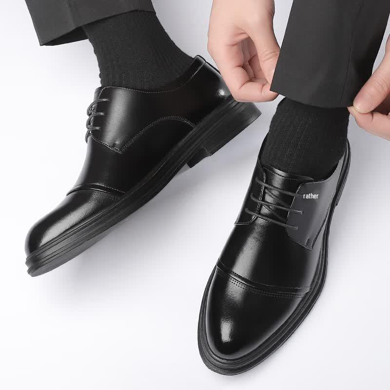 Cartelo Men's Formal Leather Derby Shoes