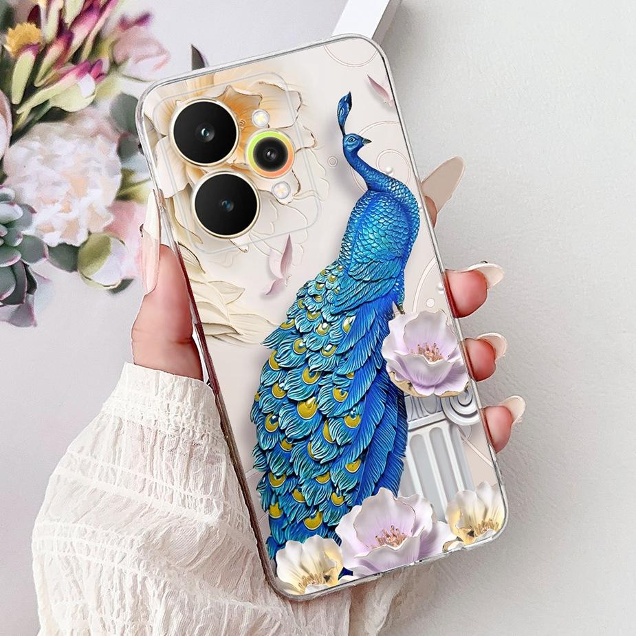 For Realme 15 Case Realme15 Pro RMX5101 Luxury Fashion Painted Cover Soft Slim Phone Case For Realme 15 Pro 5G Back Cover Bumper
