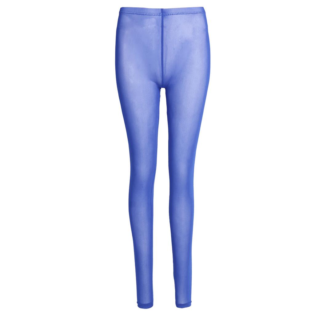 Mesh Sheer Leggings Pants Stretchy 