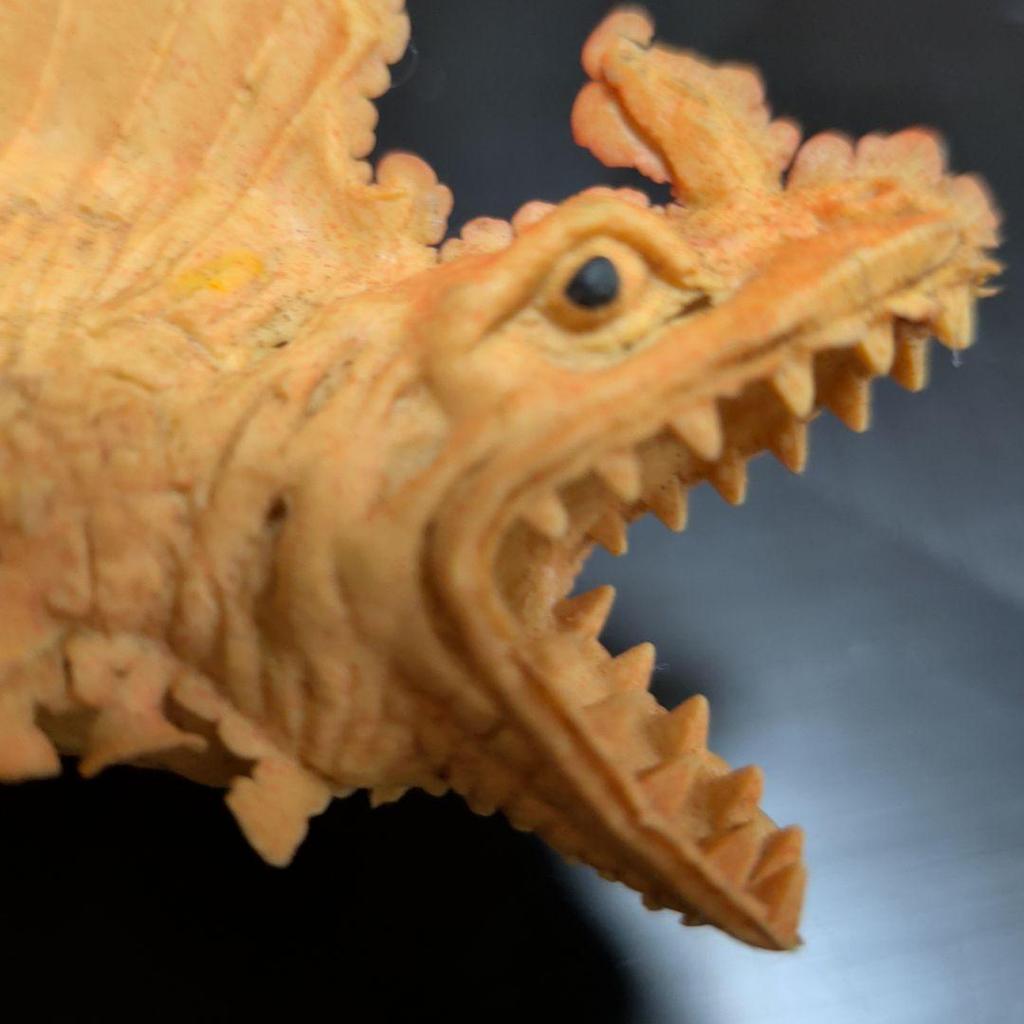 Used [At that time] Extremely rare Hong Kong made Dimetrodon large size over 15cm Chinasaurs