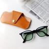 Porco Rosso Eyeglass Eyeglass Genuine Tochigi Made In Camel Case, Cover, Leather, Leather, Japan, [sokunou]