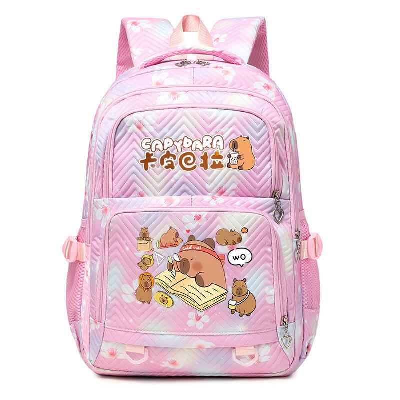 School Bag, Large Capacity, Primary And Secondary School Student School Bag, Trendy Backpack, Light And Fashionable Backpack. backpack