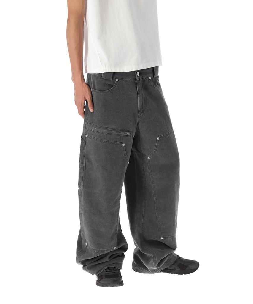 Heillo Mild Work Pants (Cement-Charcoal)