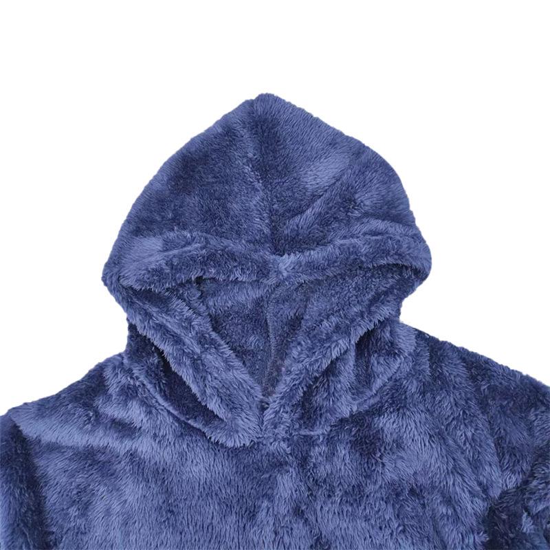 Men's Trendy Winter Casual Fleece Hooded Sweatshirt