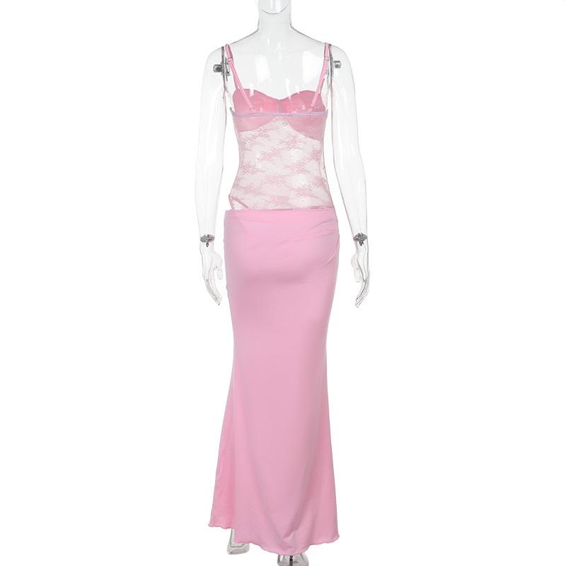 Sexy Off Shoulder Mermaid Maxi Dress Women 2025 Fashion Elegant Strapless Slim Bodycon Evening Party Long Dresses