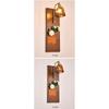 Modern Luxury Retro Wooden Wall Lamp Vintage Walnut Nordic Glass Wall Sconce Glass/Ceramic Lampshade Atmosphere Lighting